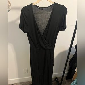 Maxi black dress